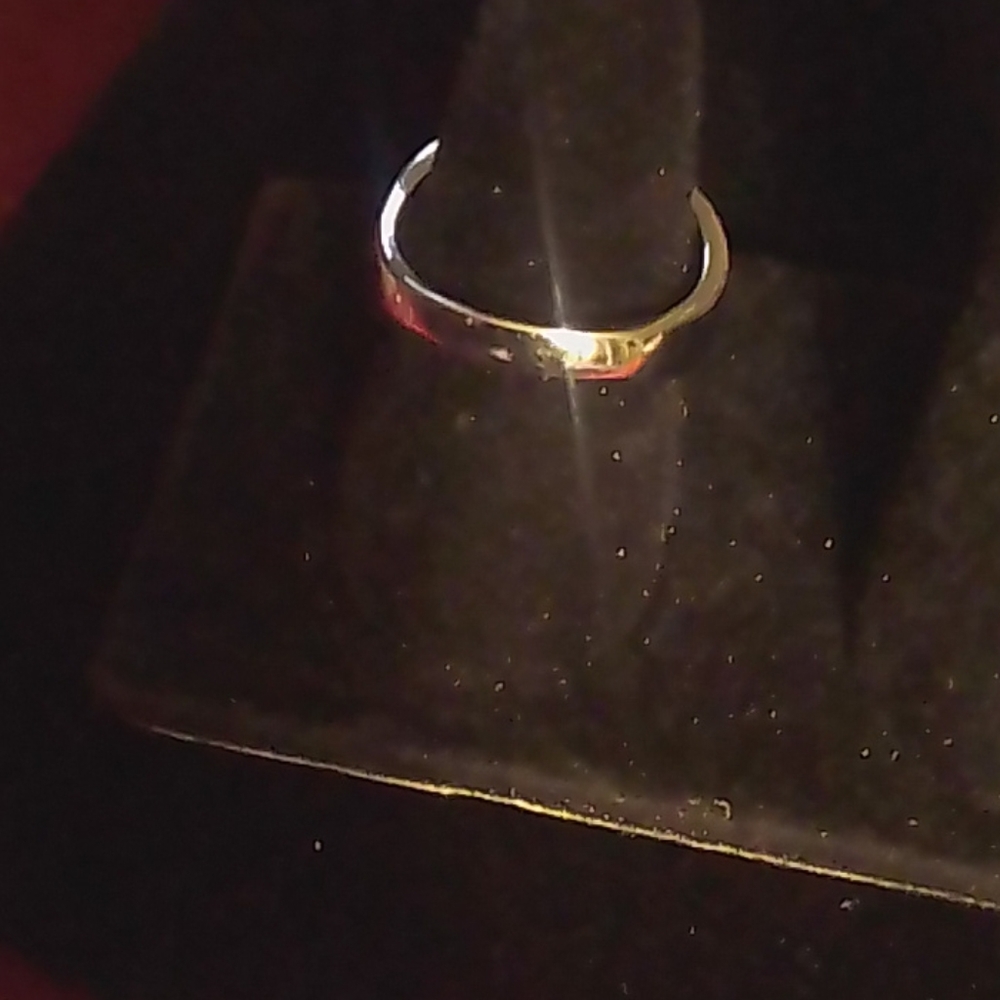 Authentic Genuine New Shiny Diamond Ring! Unisex.. - Picture 2 of 2
